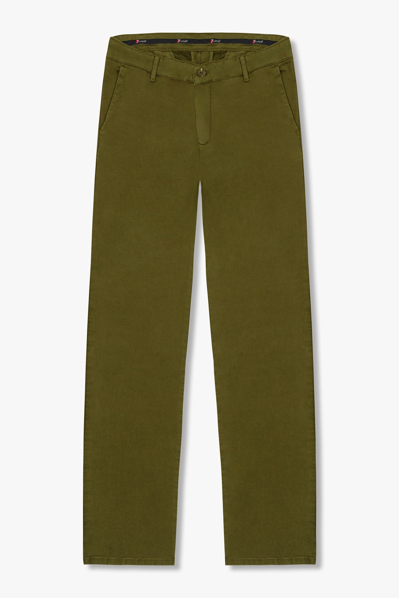 Pantalon Homme Coton Vert – 7 Camicie