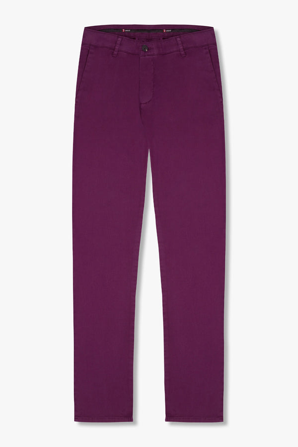 Cotton Man Pant Purple
