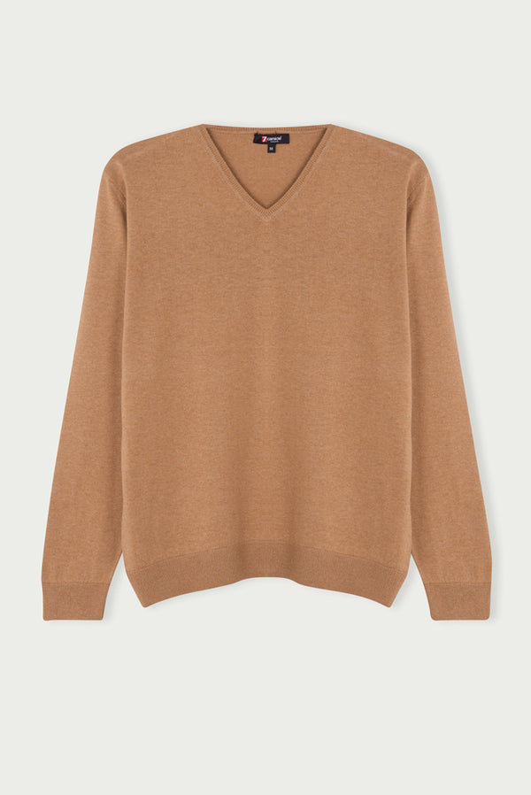 Microfiber Man Sweater Brown