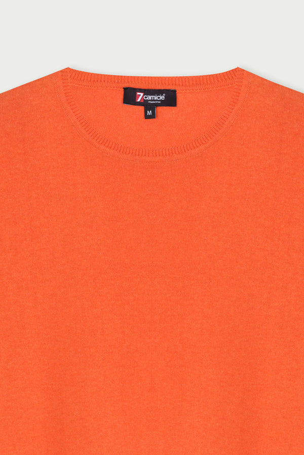 Sueter Hombre Microfibra Naranja
