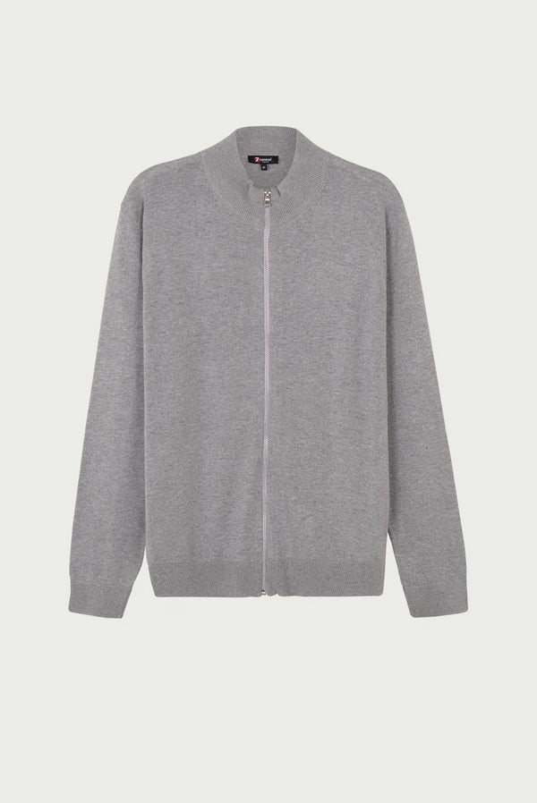 Sueter Hombre Microfibra Gris