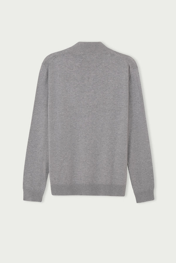Sueter Hombre Microfibra Gris