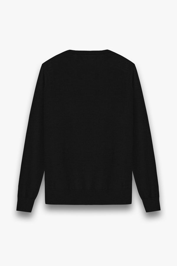 Merino's Blend Man Sweater Black