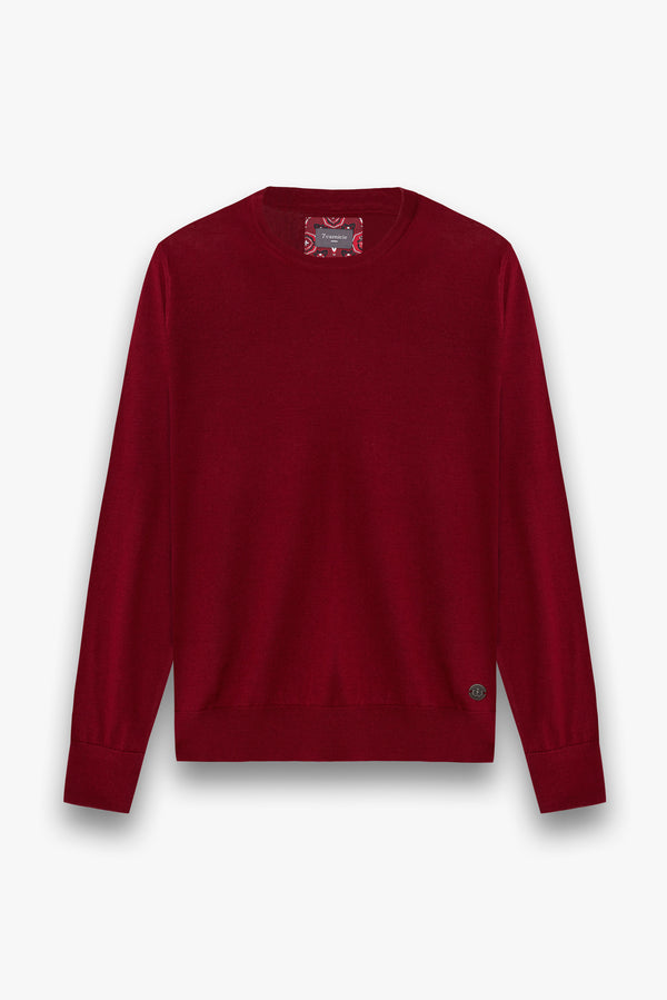 Merino's Blend Man Sweater Red