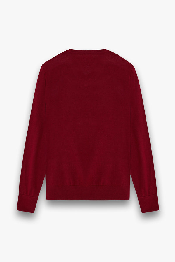 Merino's Blend Man Sweater Red