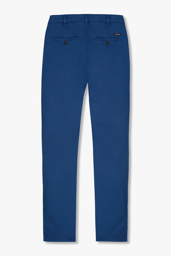 Pantalones Hombre Algodon Azul