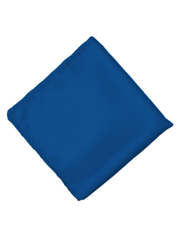 Silk Man Pocket Square Navy Blue