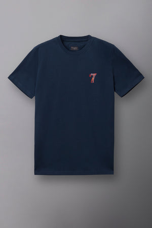 Jersey Man T-shirt Blue Plain